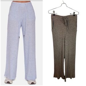 100% Cashmere The Tile Club WIDE LEG FLARE PANT M